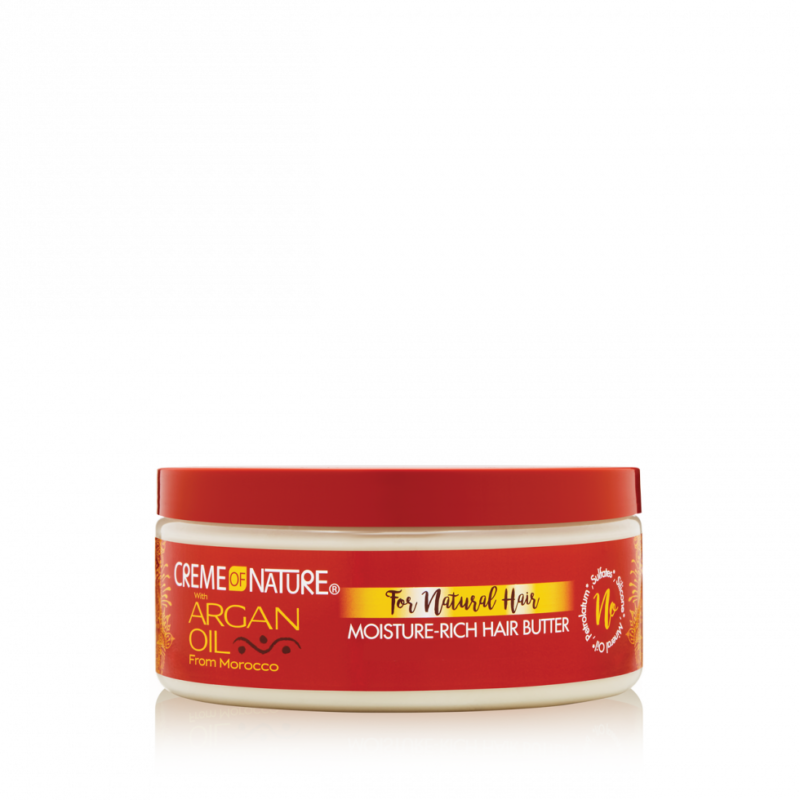 CREME OF NATURE ARGAN OIL FROM MOROCCO FOR NATURAL HAIR Moisture-Rich Hair Butter Curl Hydrating Buttercreme