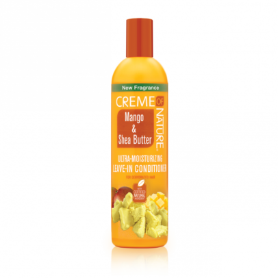 CREME OF NATURE CERTIFIED NATURAL INGREDIENTS Mango & Shea Butter Ultra-Moisturizing Leave-In Conditioner