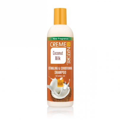 CREME OF NATURE CERTIFIED NATURAL INGREDIENTS Coconut Milk Detangling & Conditioning Shampoo