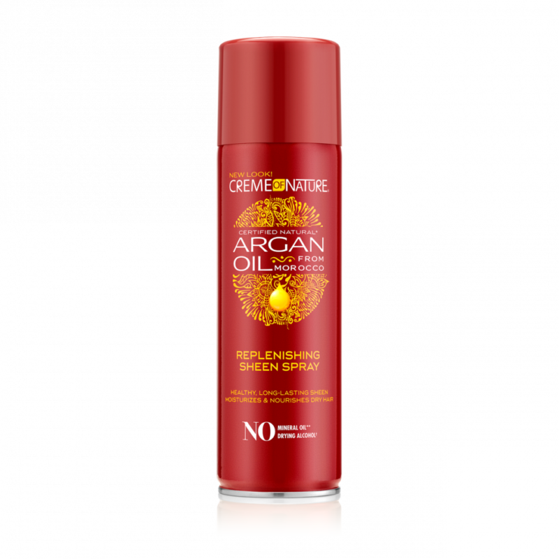 CREME OF NATURE ARGAN OIL FROM MOROCCO Replenishing Sheen Spray