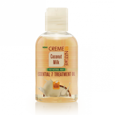 CREME OF NATURE CERTIFIED NATURAL INGREDIENTS Coconut Milk Essential 7 Treatment Oil
