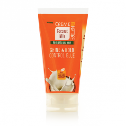 CREME OF NATURE CERTIFIED NATURAL INGREDIENTS Coconut Milk Shine & Hold Control Glue