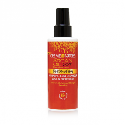 CREME OF NATURE ARGAN OIL FROM MOROCCO FOR NATURAL HAIR Hydrating Curl Detangler Leave-In Conditioner