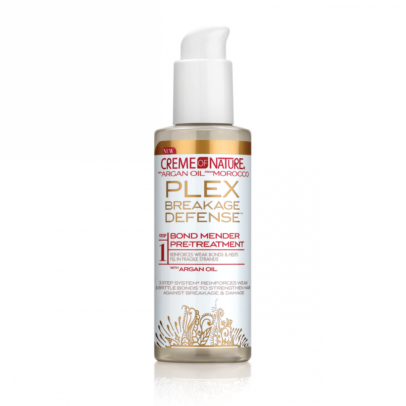 CREME OF NATURE ARGAN OIL FROM MOROCCO PLEX Breakage Defense Bond Mender Pre-Treatment