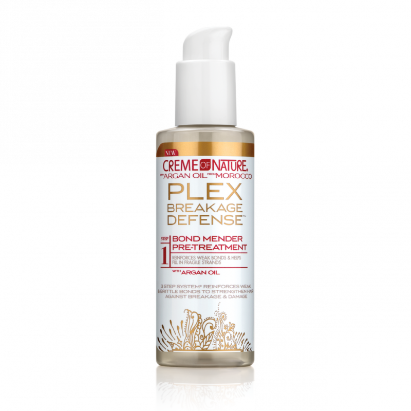 CREME OF NATURE ARGAN OIL FROM MOROCCO PLEX Breakage Defense Bond Mender Pre-Treatment