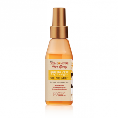 CREME OF NATURE PURE HONEY Silicone-Free Lightweight Shine Mist