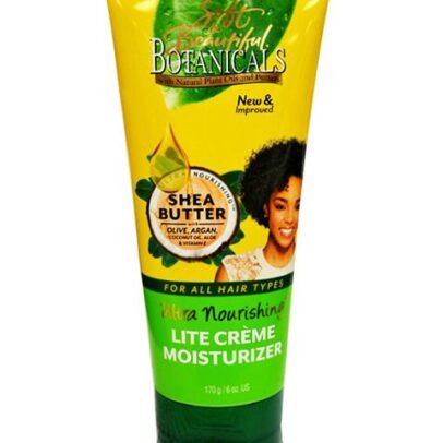 SOFT & BEAUTIFUL BOTANICALS SHEA BUTTER ULTRA NOURISHING LITE CREME MOISTURIZER