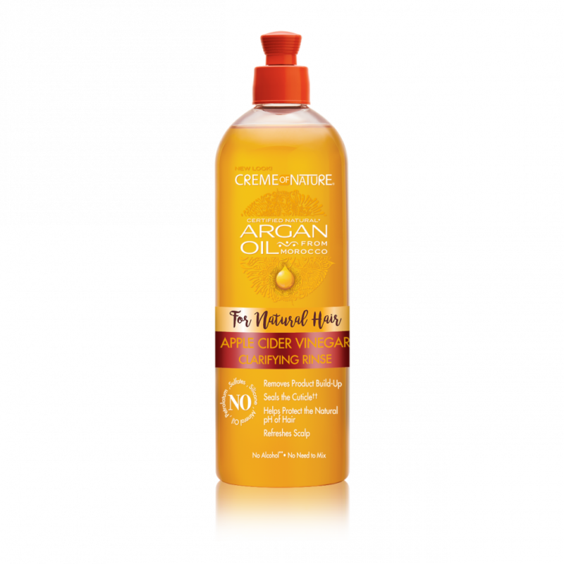 CREME OF NATURE ARGAN OIL FROM MOROCCO FOR NATURAL HAIR Apple Cider Vinegar Clarifying Rinse