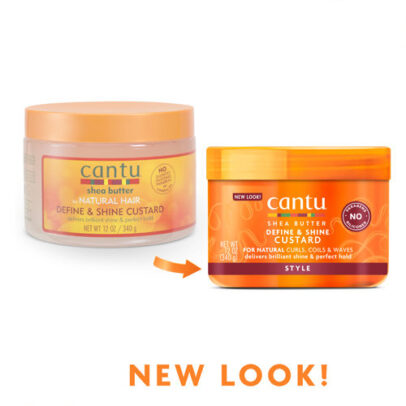 CANTU CURLS, COILS & WAVES Define & Shine Custard