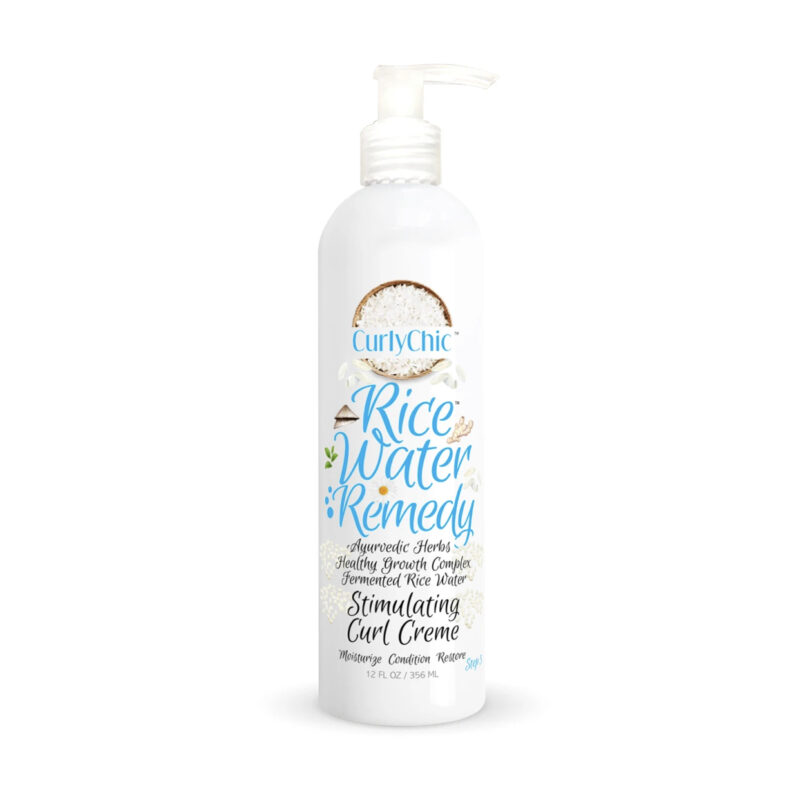 CurlyChic Rice Water Remedy Stimulating Curl Creme