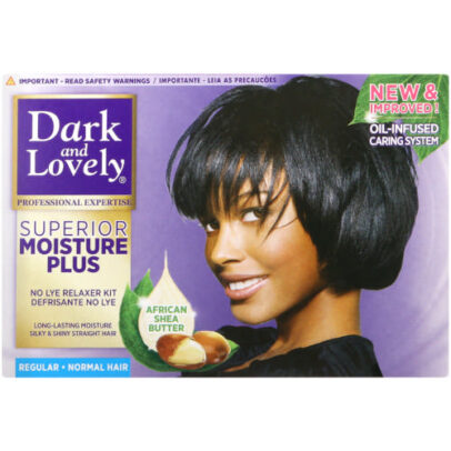 DARK AND LOVELY MOISTURE PLUS NO LYE RELAXER
