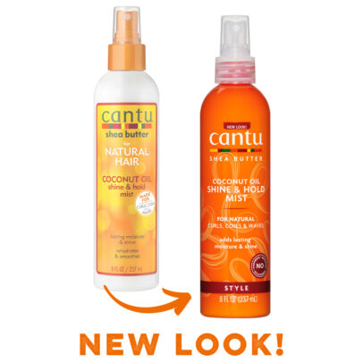 CANTU CURLS, COILS & WAVES Coconut Oil Shine & Hold Mist