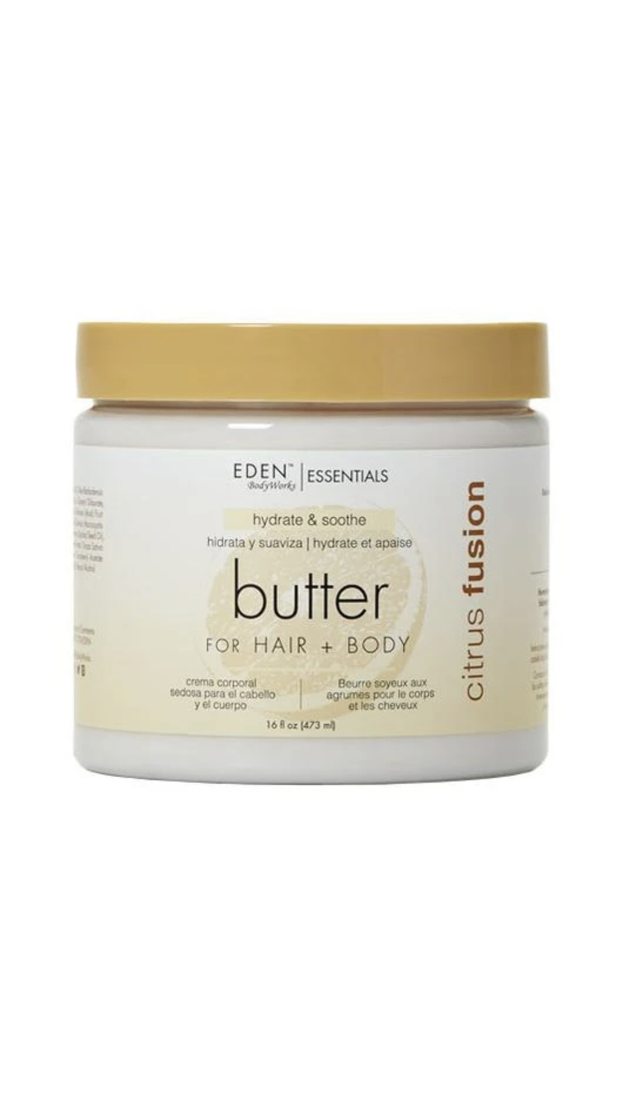 EDEN BODYWORKS CITRUS FUSION HAIR + BODY BUTTER