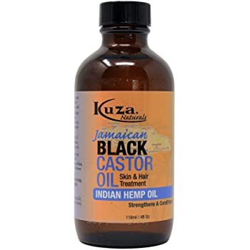 Kuza Naturals JAMAICAN BLACK CASTOR OIL - INDIAN HEMP OIL