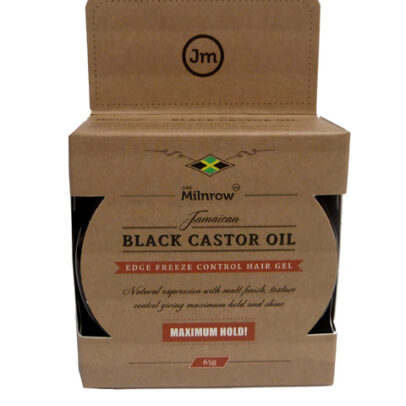 June Milnrow Jamaican BLACK CASTOR OIL EDGE GEL- MAXIMUM HOLD!