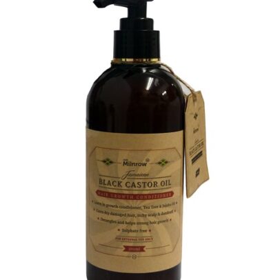 June Milnrow Jamaican BLACK CASTOR OIL - HAIR GROWTH CONDITIONER