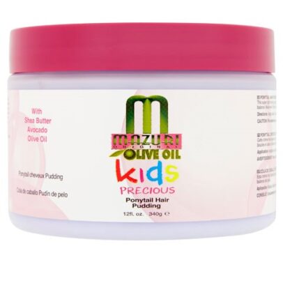 Mazuri Kids Olive Oil Precious Ponytail Hair Pudding.