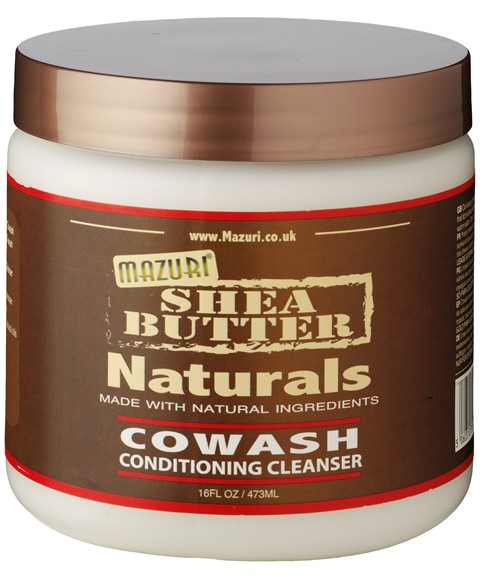 Mazuri Shea Butter Naturals Co-wash Conditioning Cleanser.