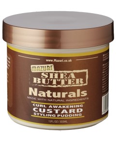 Mazuri Shea Butter Naturals Curl Awakening Custard Styling Pudding.