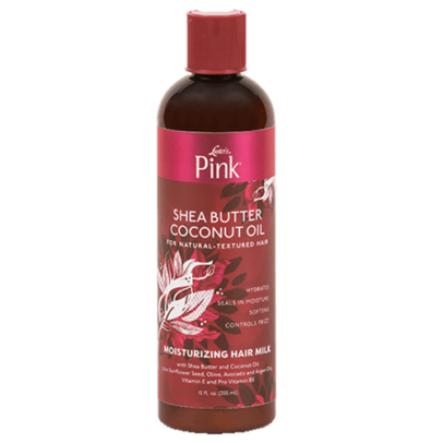 Pink Shea Butter Coconut Oil Moisturizing Hair Milk