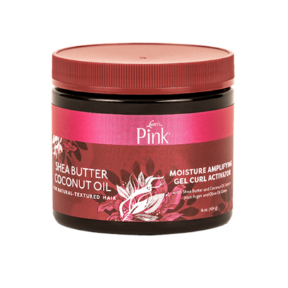 Pink Shea Butter Coconut Oil Moisture Amplifying Gel Curl Activator