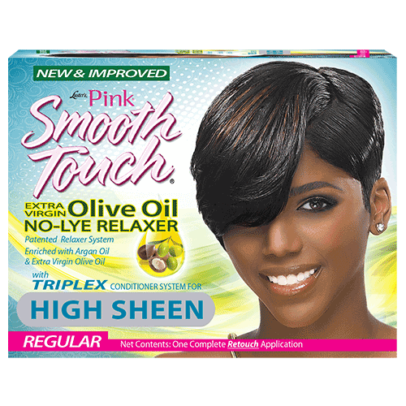 Pink Smooth Touch New Growth Relaxer Kit
