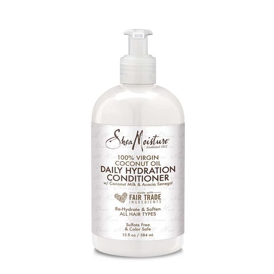 SHEA MOISTURE 100% VIRGIN COCONUT OIL DAILY HYDRATION CONDITIONER