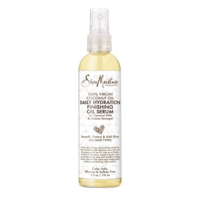 SHEA MOISTURE 100% VIRGIN COCONUT OIL DAILY HYDRATION FINISHING OIL SERUM