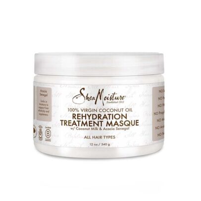 SHEA MOISTURE 100% VIRGIN COCONUT OIL REHYDRATION TREATMENT MASQUE