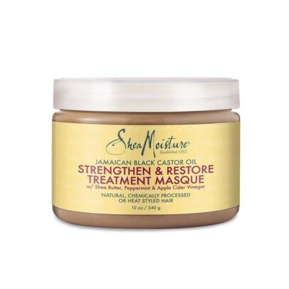 SHEA MOISTURE JAMAICAN BLACK CASTOR OIL STRENGTHEN & RESTORE TREATMENT MASQUE
