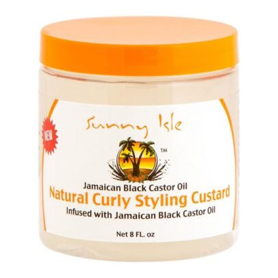 Sunny Isle JAMAICAN BLACK CASTOR OIL NATURAL CURLY STYLING CUSTARD