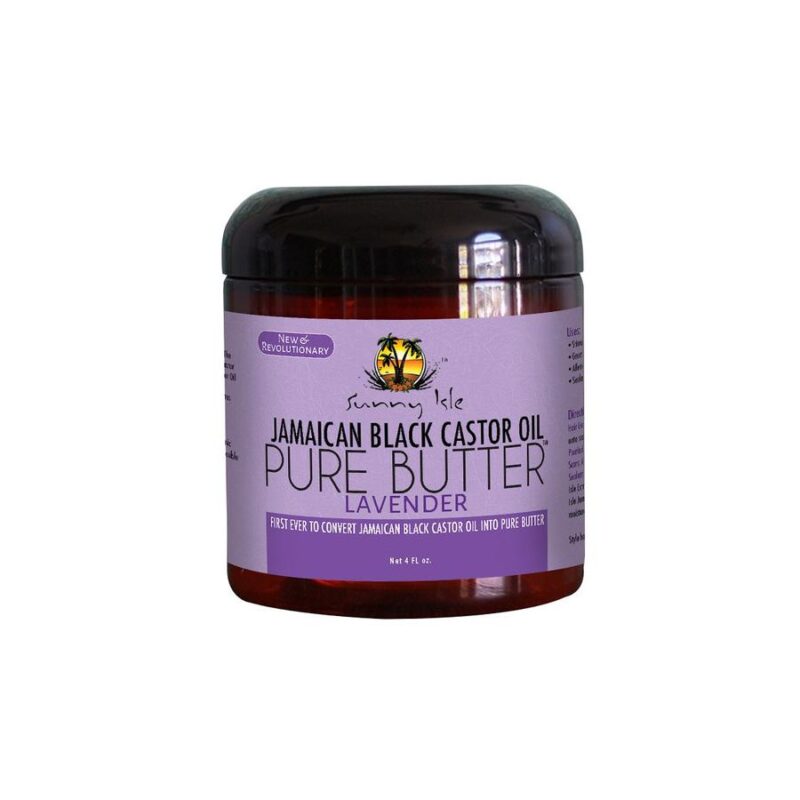 Sunny Isle LAVENDER Jamaican Black Castor Oil PURE BUTTER