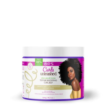 ORS CURLS UNLEASHED ALOE VERA AND HONEY TEXTURE BOOSTING CURL JELLY