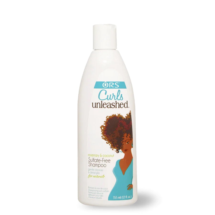 ORS CURLS UNLEASHED ROSEMARY AND COCONUT SULFATE-FREE SHAMPOO