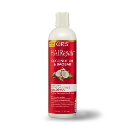 ORS HAIREPAIR COCONUT OIL AND BAOBAB SULFATE-FREE INVIGORATING SHAMPOO