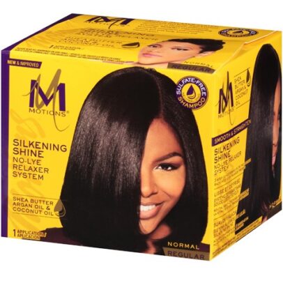 MOTIONS SILKENING SHINE NO LYE RELAXER SYSTEM