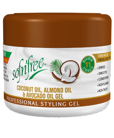 Sofn'free 3 IN 1 COCONUT OIL STYLING GEL