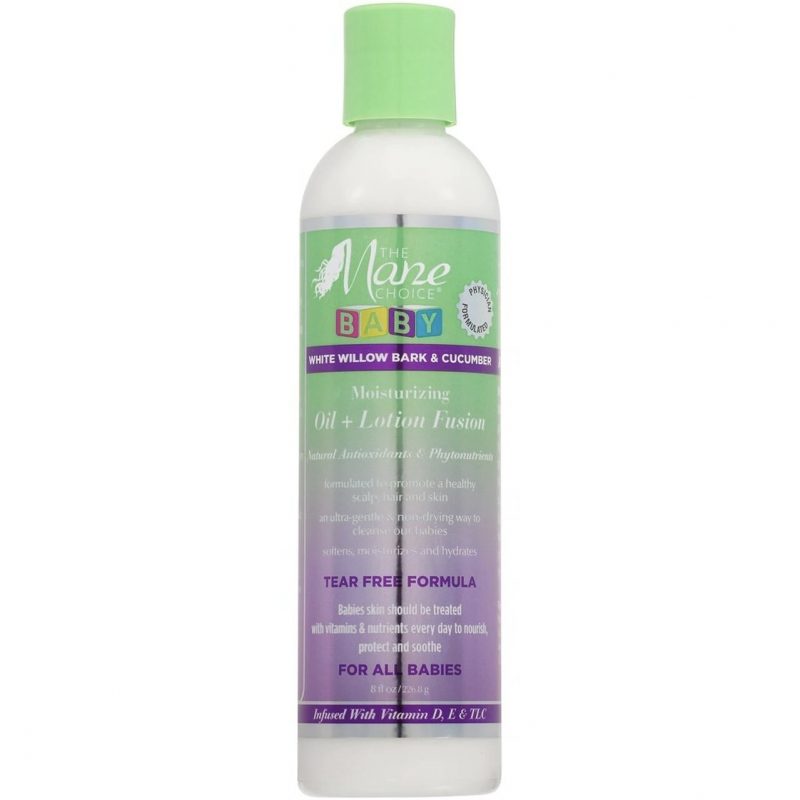 The Mane Choice White Willow Bark & Cucumber Baby Oil + Lotion Fusion