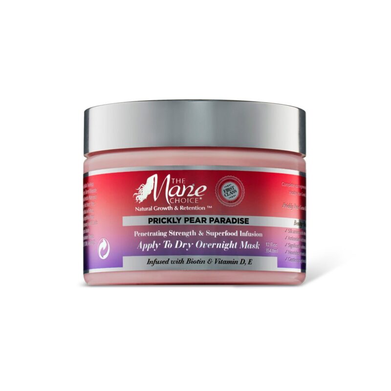 The Mane Choice Prickly Pear Paradise Apply To Dry Overnight Mask