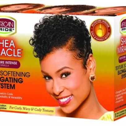 African Pride Shea Miracle Texturizing Softening Kit
