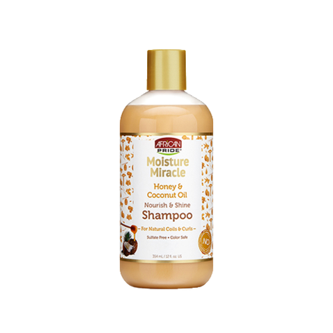 African Pride Moisture Miracle Honey & Coconut Oil Shampoo