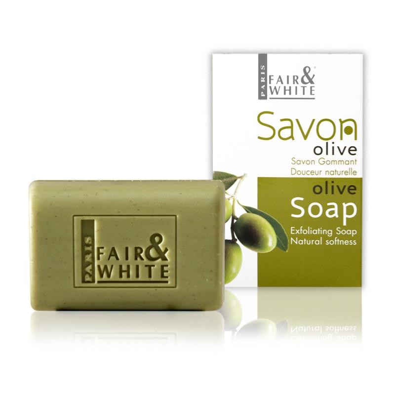 FAIR & WHITE EXFOLIATING SOAP - OLIVE | ORIGINAL