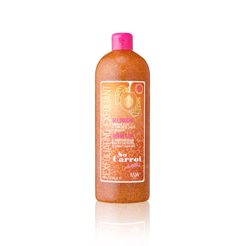 FAIR & WHITE EXFOLIATING SHOWER GEL | SO CARROT