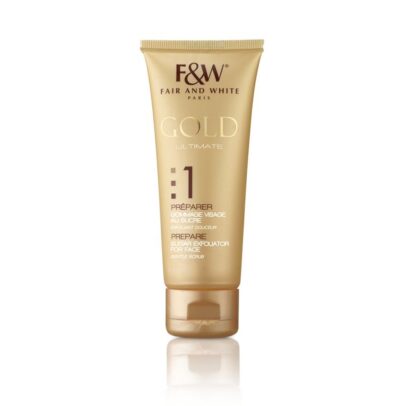 FAIR & WHITE SUGAR EXFOLIATOR FOR FACE | GOLD
