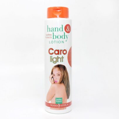CARO LIGHT SMOOTHING & PROTECTING HAND & BODY LOTION BY MAMA AFRICA