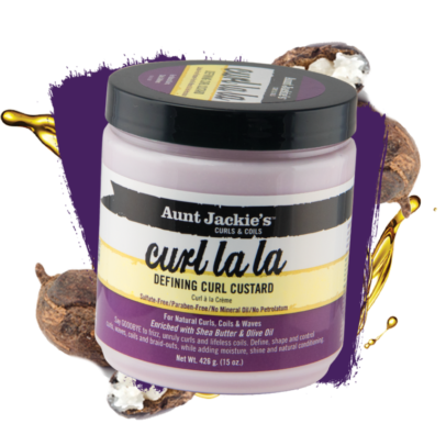 Aunt Jackie's CURLS & COILS Curl La La – Defining Curl Custard
