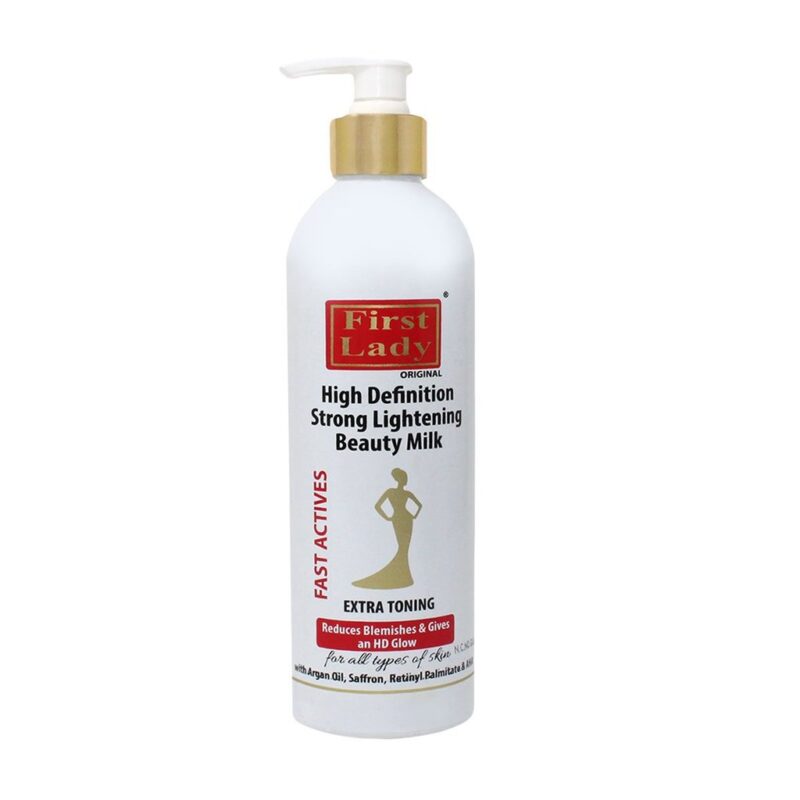 FIRST LADY FAST ACTIVE HIGH DEFINITION STRONG LIGHTENING BEAUTY MILK