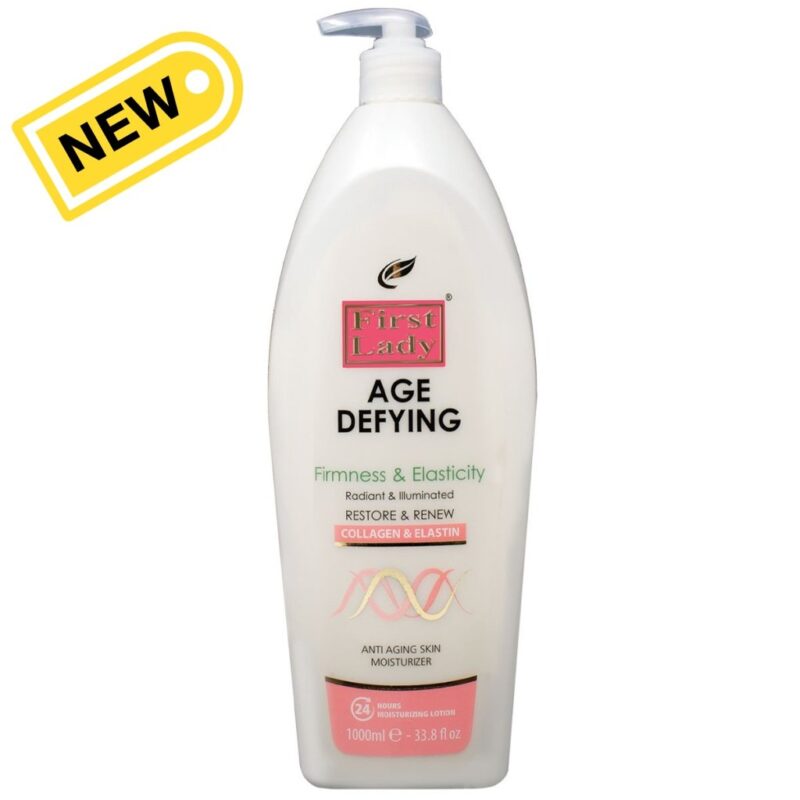 FIRST LADY AGE DEFYING COLLAGEN & ELASTIN MOISTURIZING LOTION