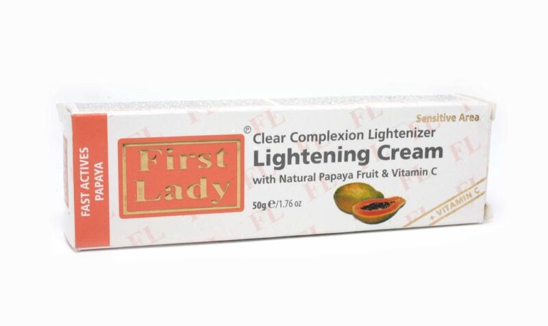 FIRST LADY FAST ACTIVE PAPAYA LIGHTENING CREAM (TUBE)