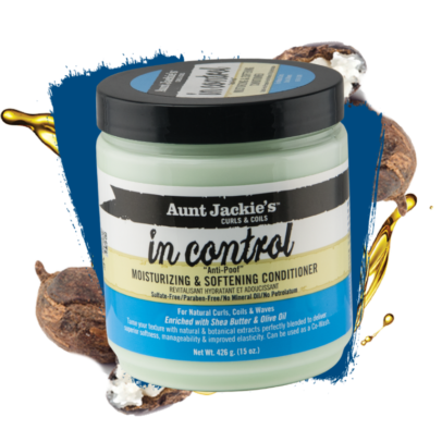 Aunt Jackie's CURLS & COILS In Control – Moisturizing & Softening Conditioner